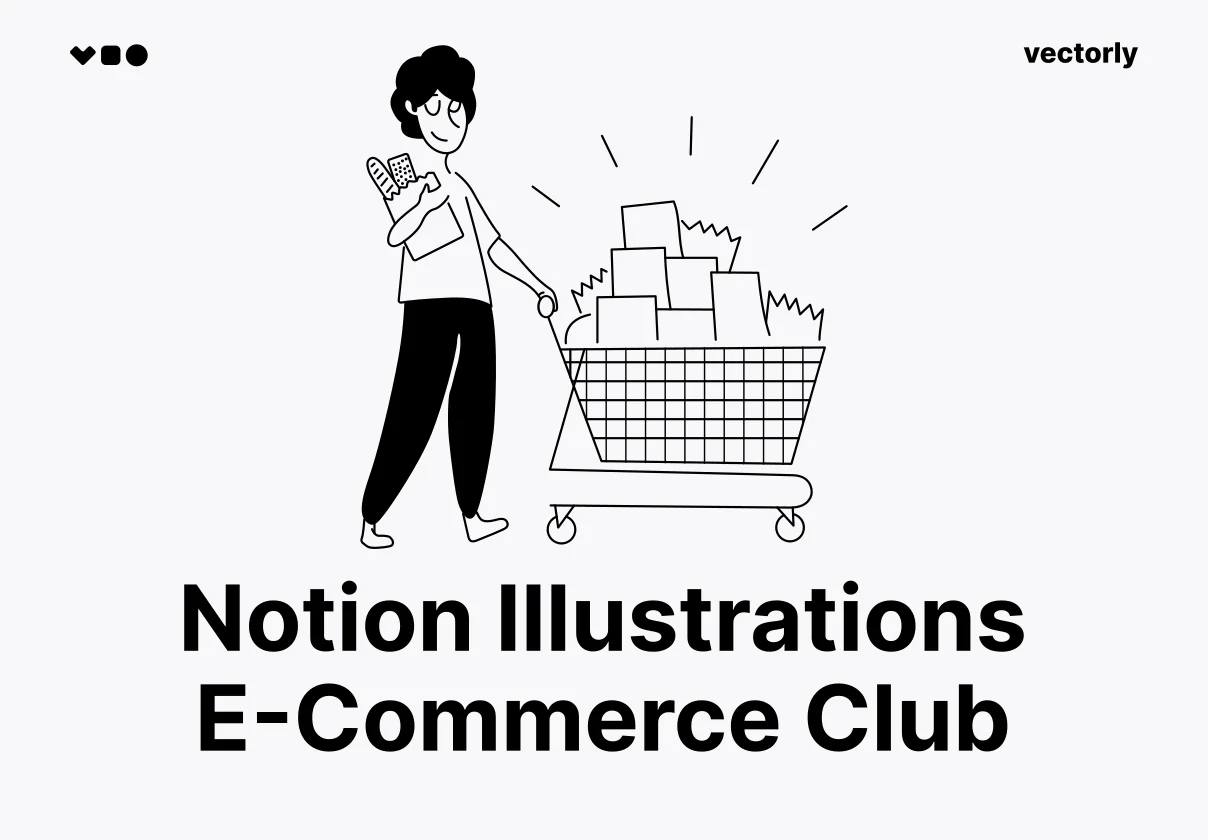 Notion Illustrations - eCommerce Club