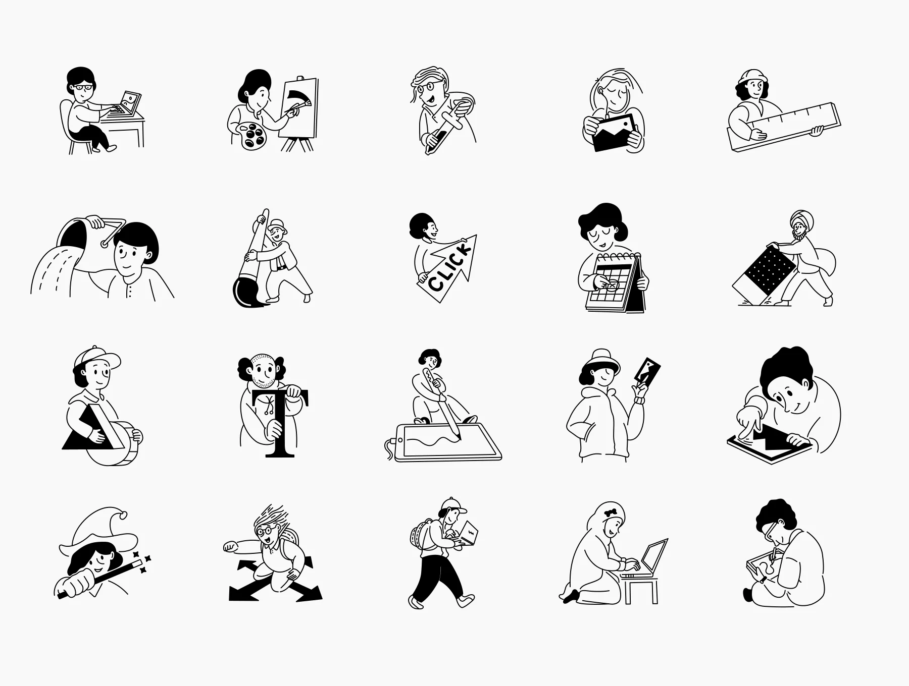 Notion Illustrations - Graphic Designer 6