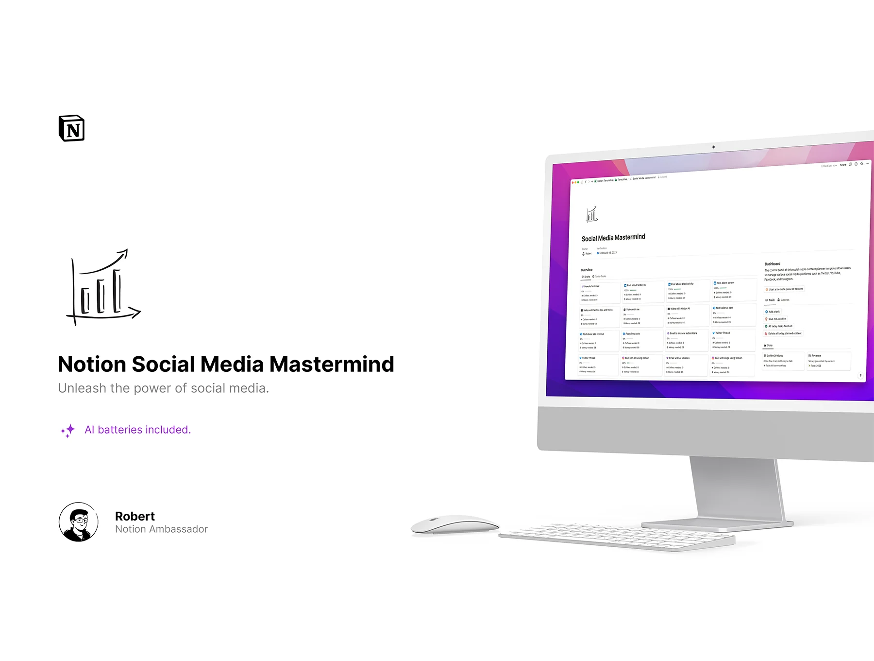 Notion Social Media Mastermind