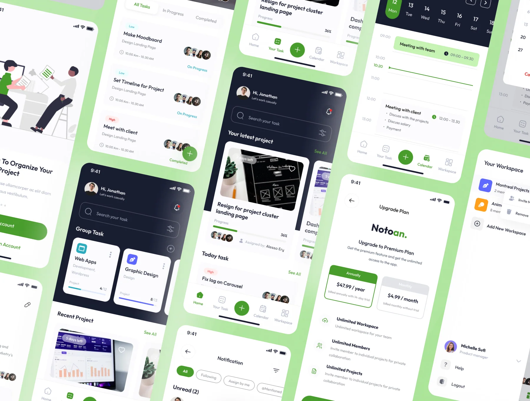 Notoan - Project Management App Ui Kits 5