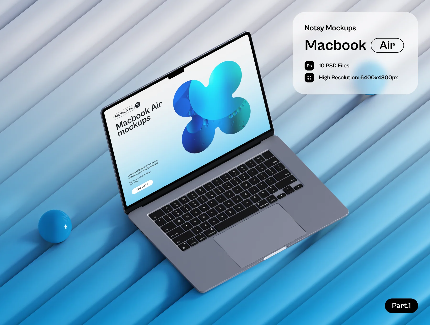 Notsy - Macbook Air Mockups Part.1