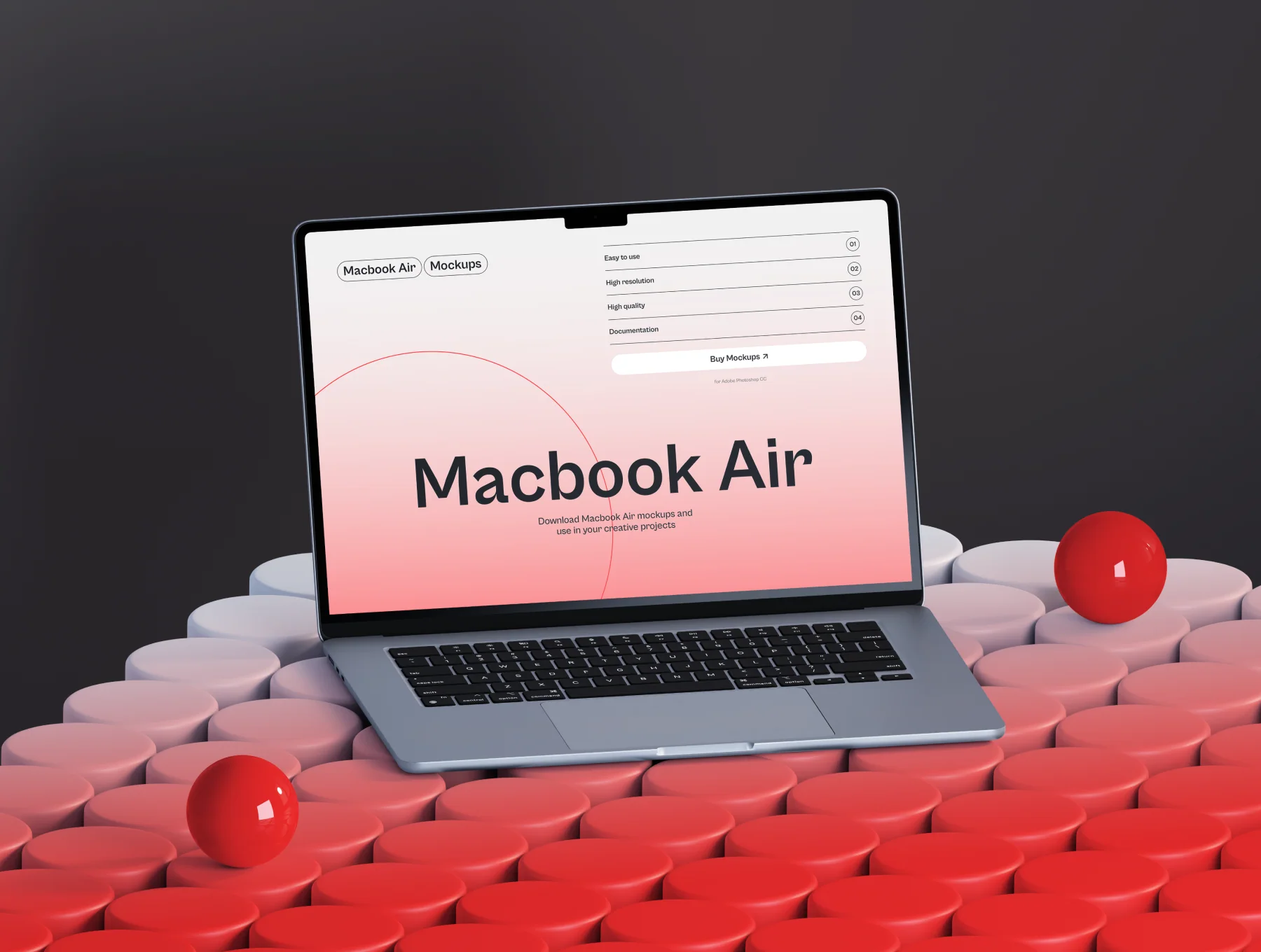 Notsy - Macbook Air Mockups Part.1 6