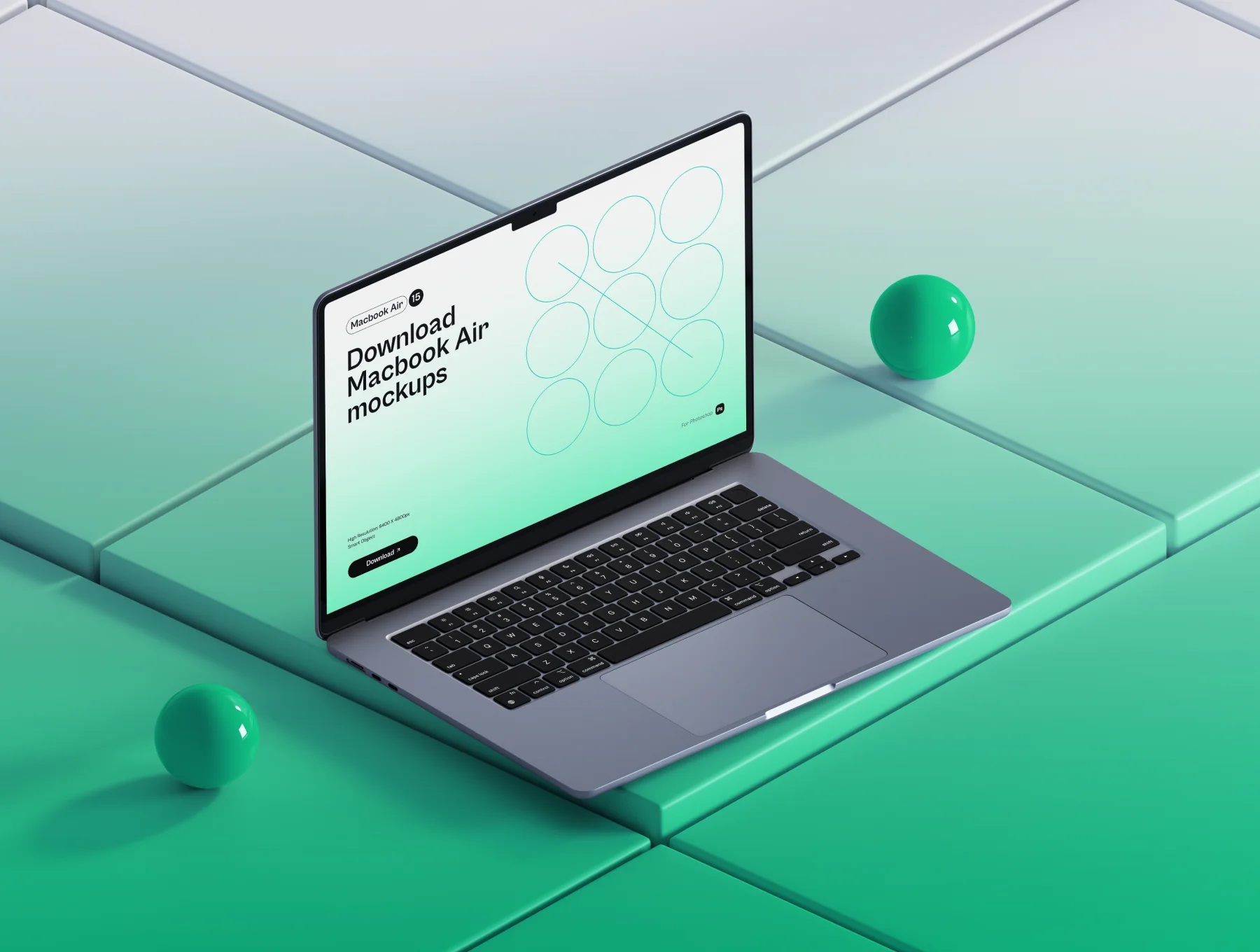 Notsy - Macbook Air Mockups Part.1 7