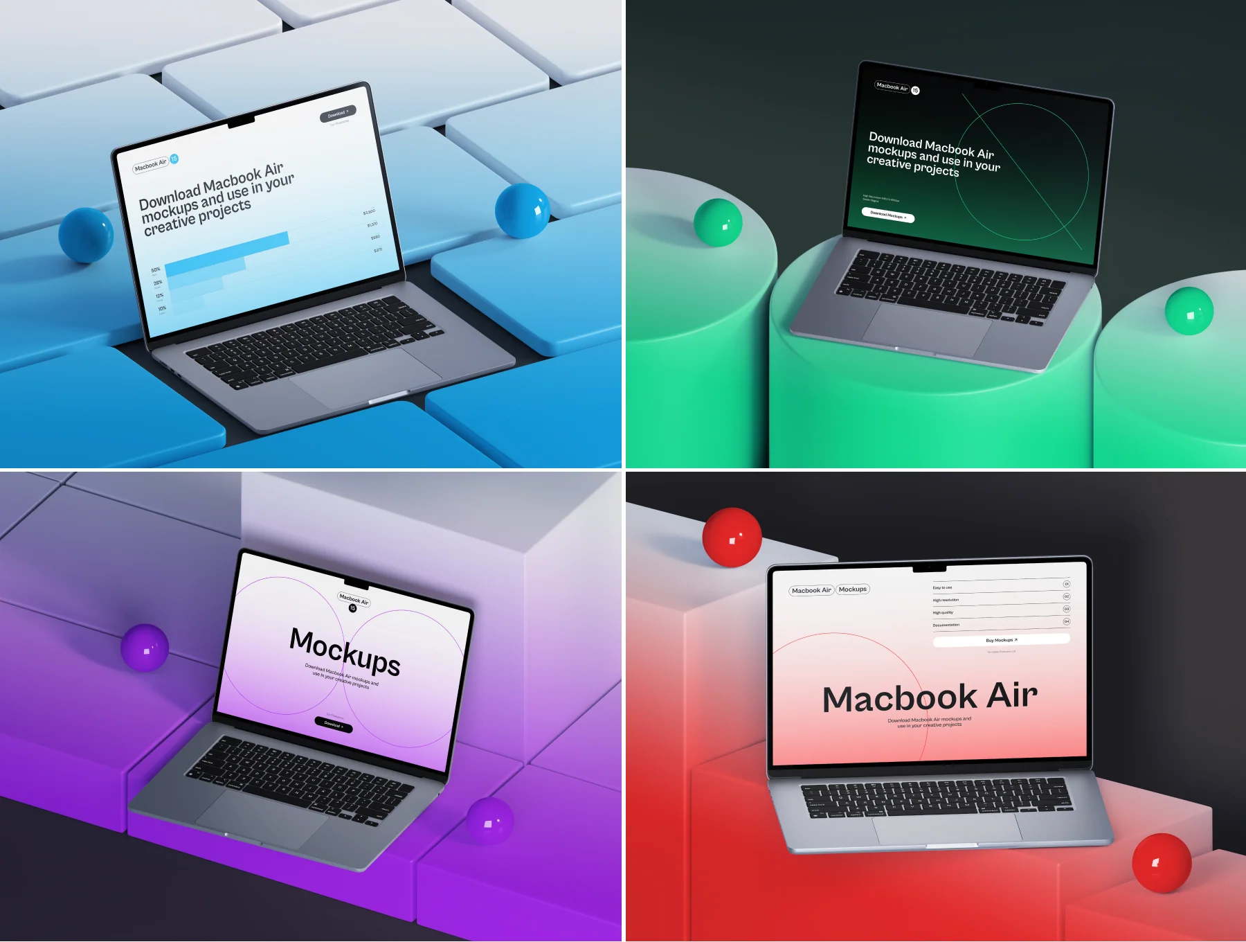 Notsy - Macbook Air Mockups Part.2 4
