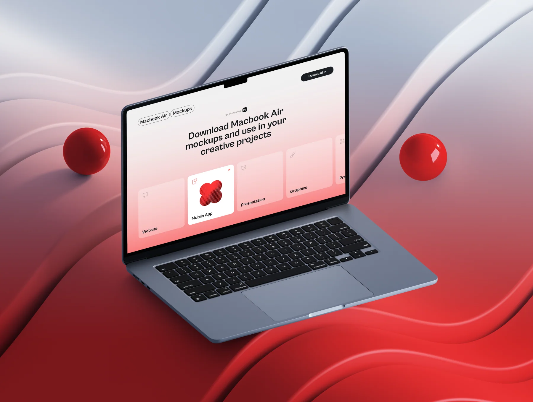 Notsy - Macbook Air Mockups Part.2 5