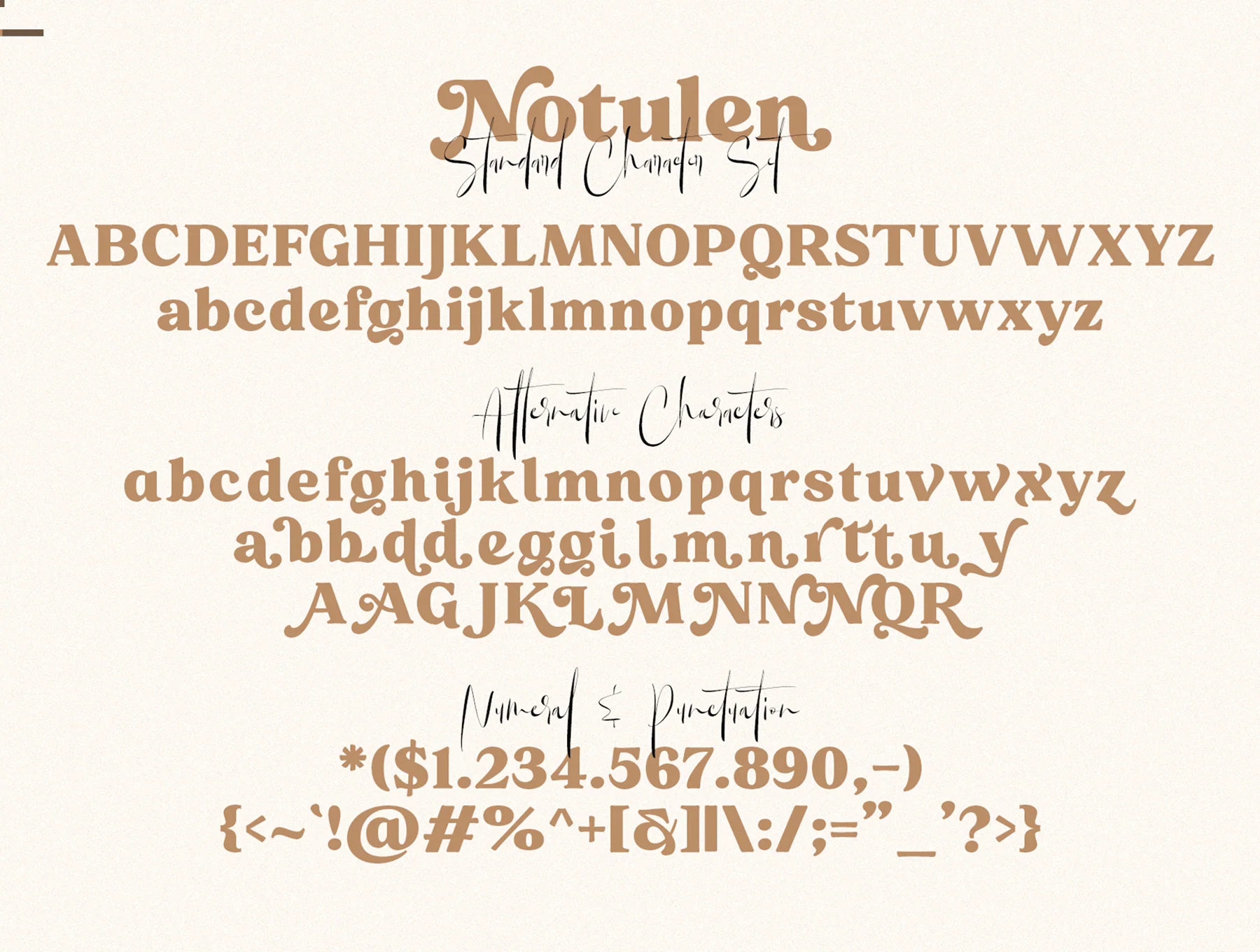 Notulen Display - Extra Bold 7