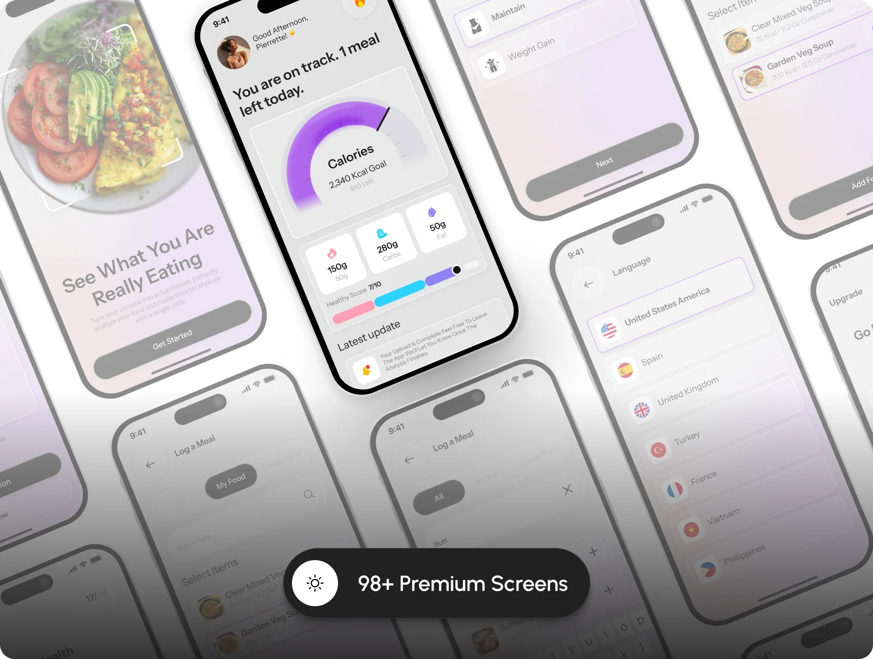 Nourish Up | Health, Recipe & Nutrition UI Kit 3