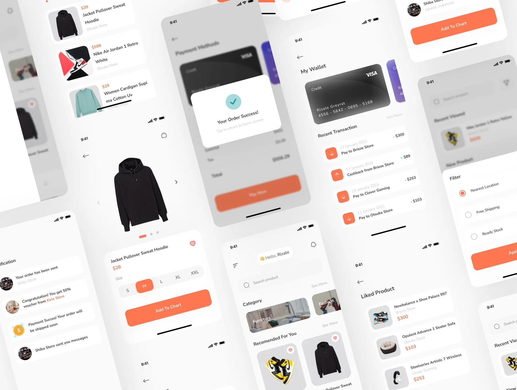 Nova - E commerence Mobile App Kit 5