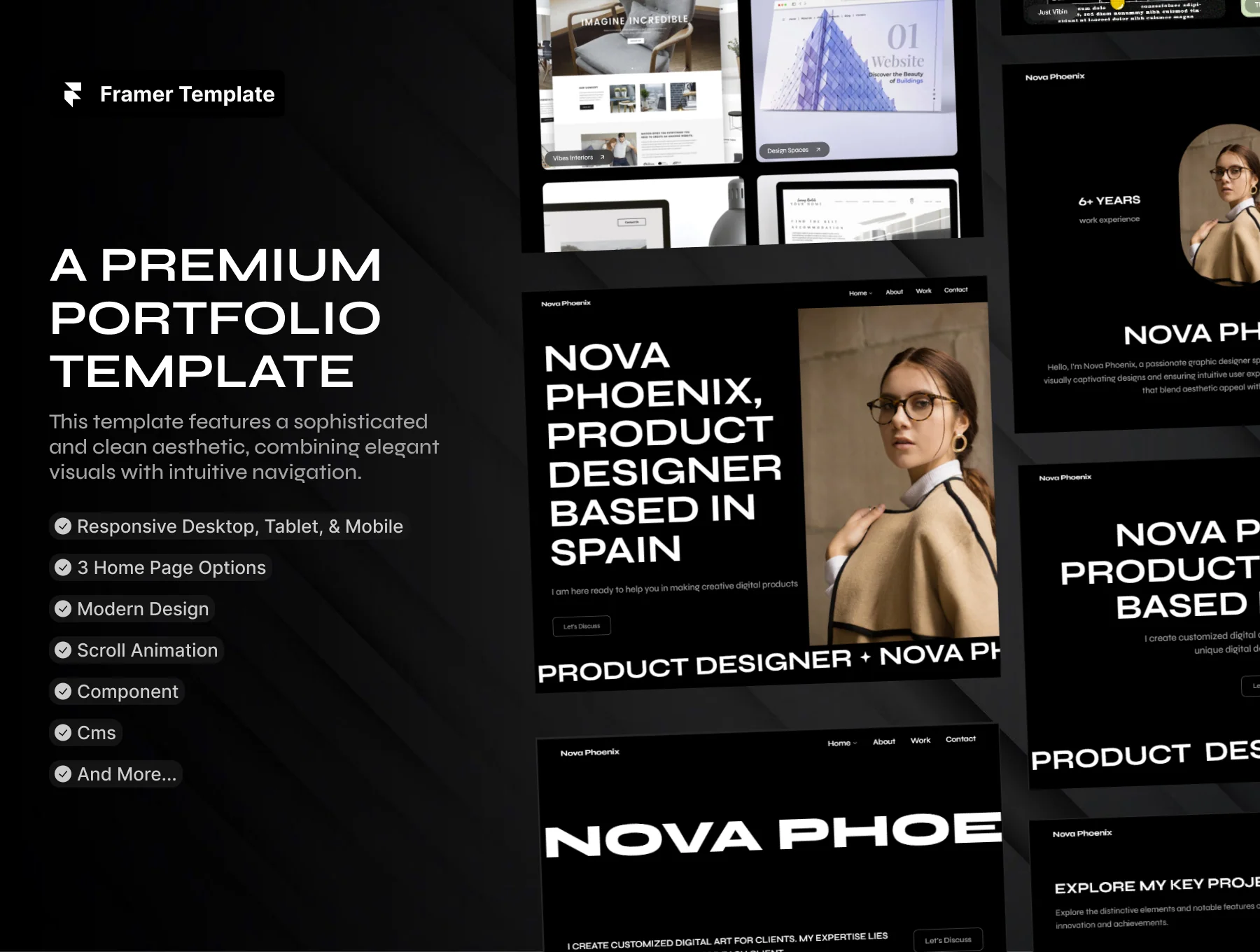 Nova Phoenix - Personal Portfolio Template