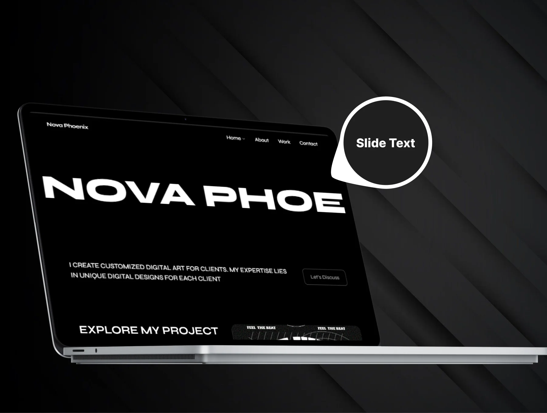 Nova Phoenix - Personal Portfolio Template 3