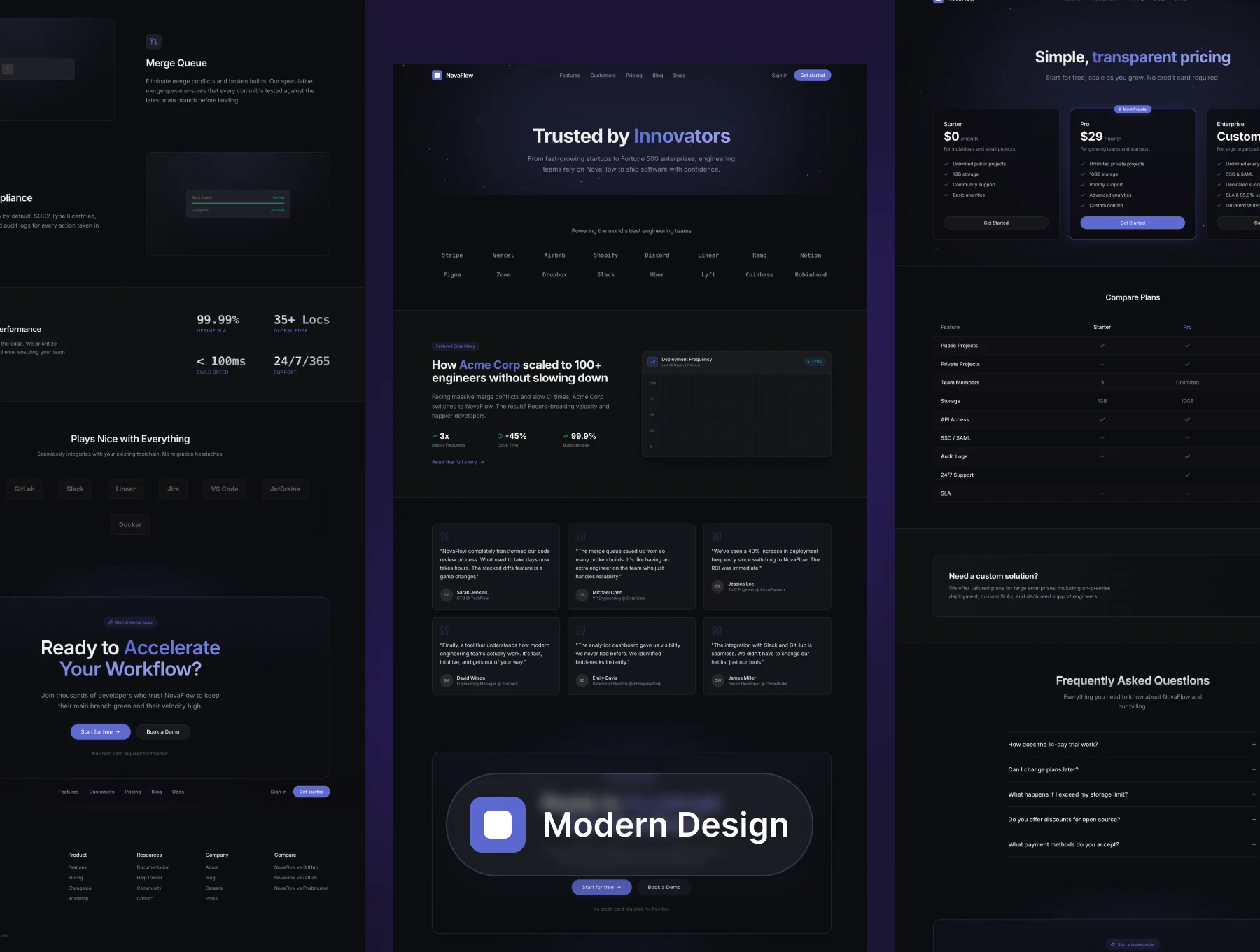 NovaFlow — AI Workflow Automation Landing page 2