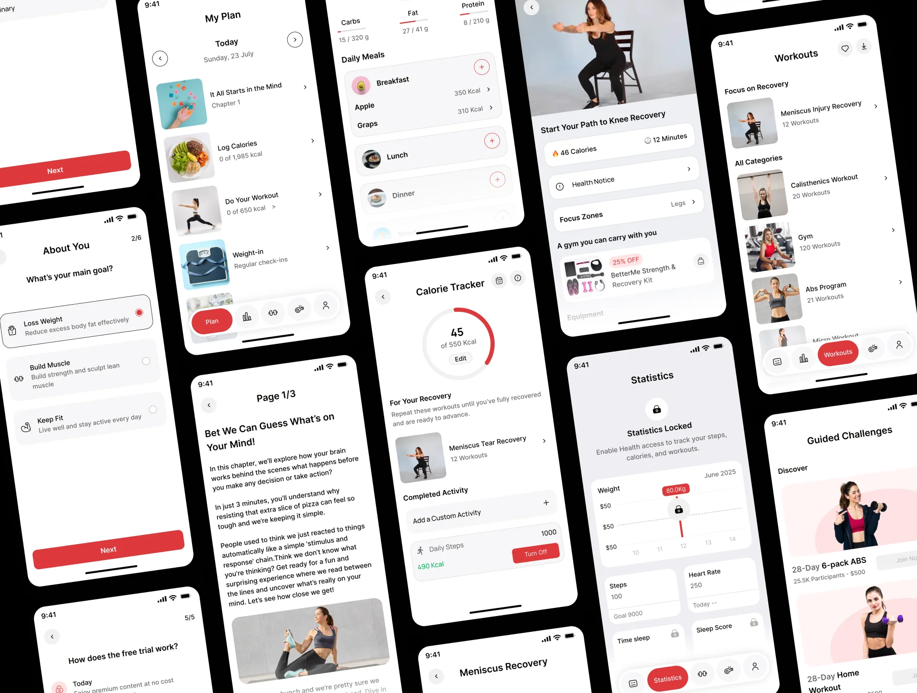 NovaHealth - Health Coaching App UI Kit 4