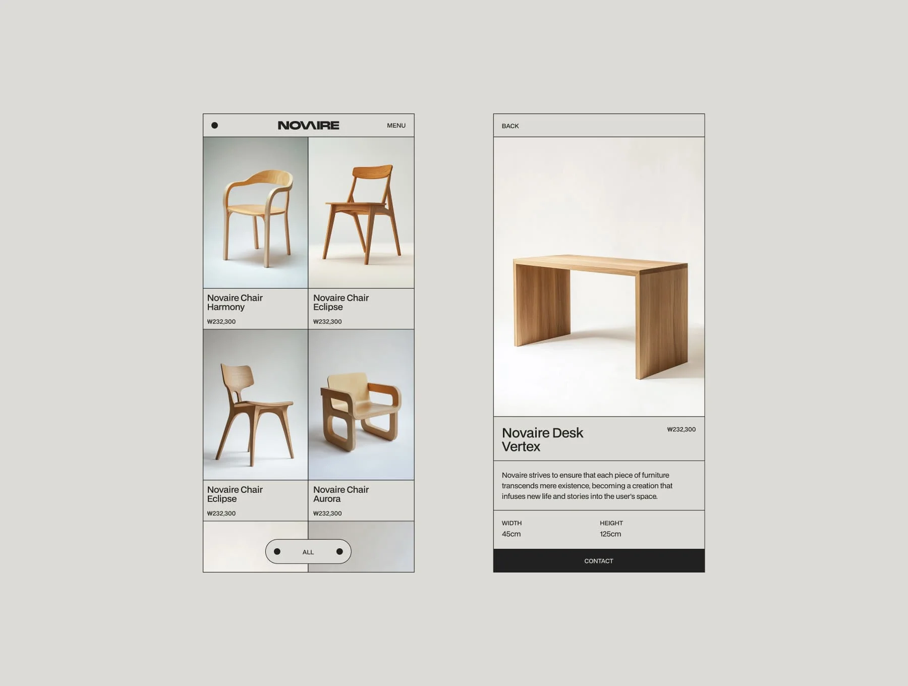 NOVAIRE - Figma website template 4