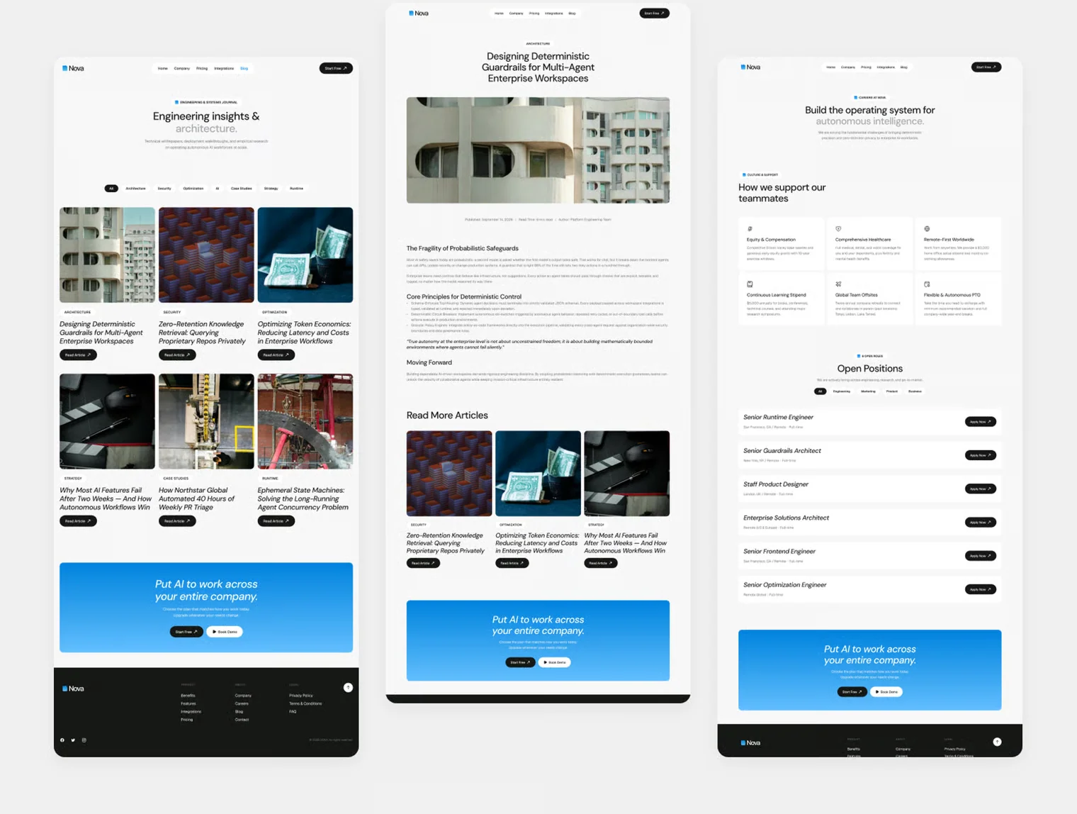 NovaOS – AI SaaS Template 7