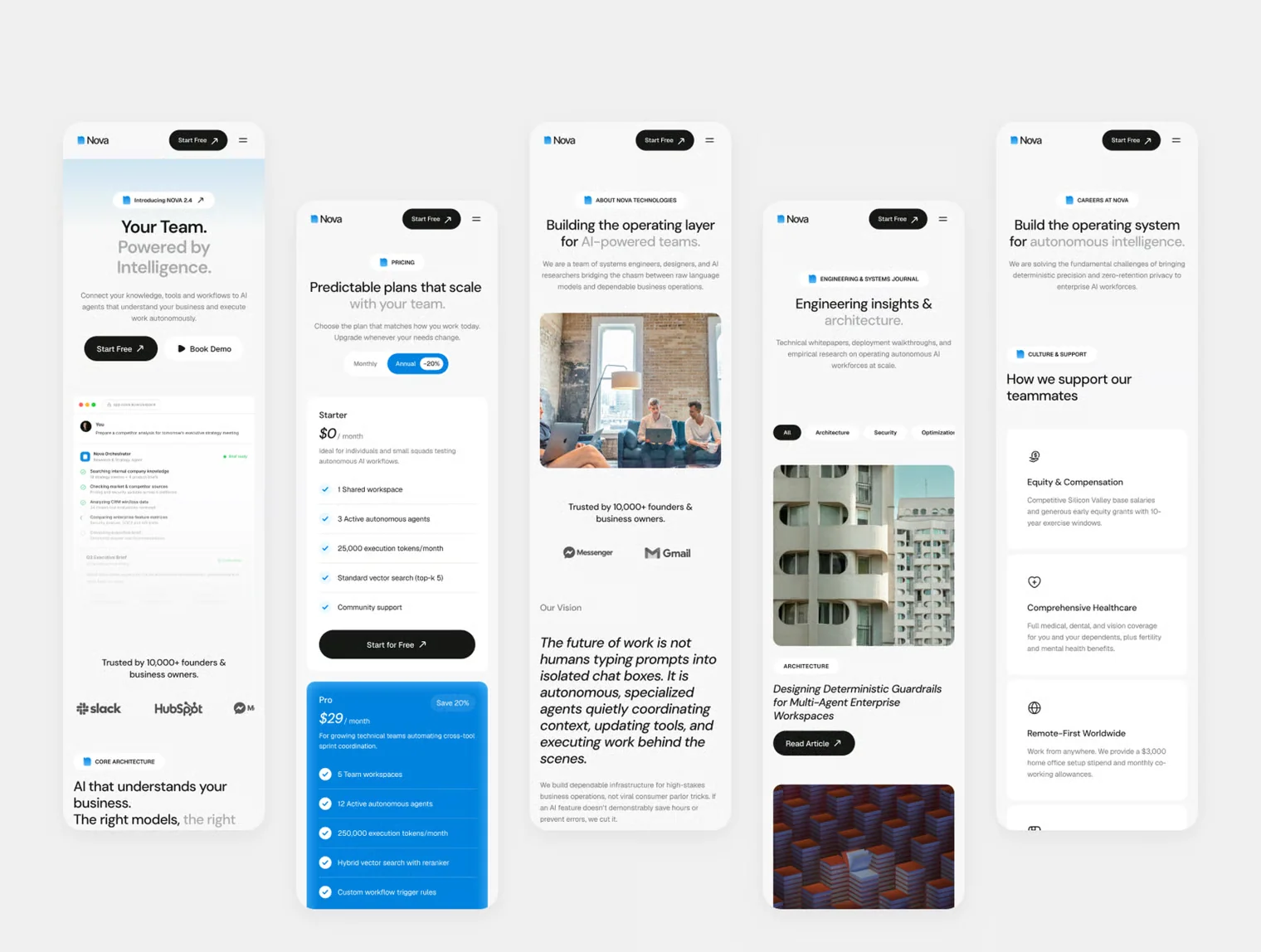 NovaOS – AI SaaS Template 8