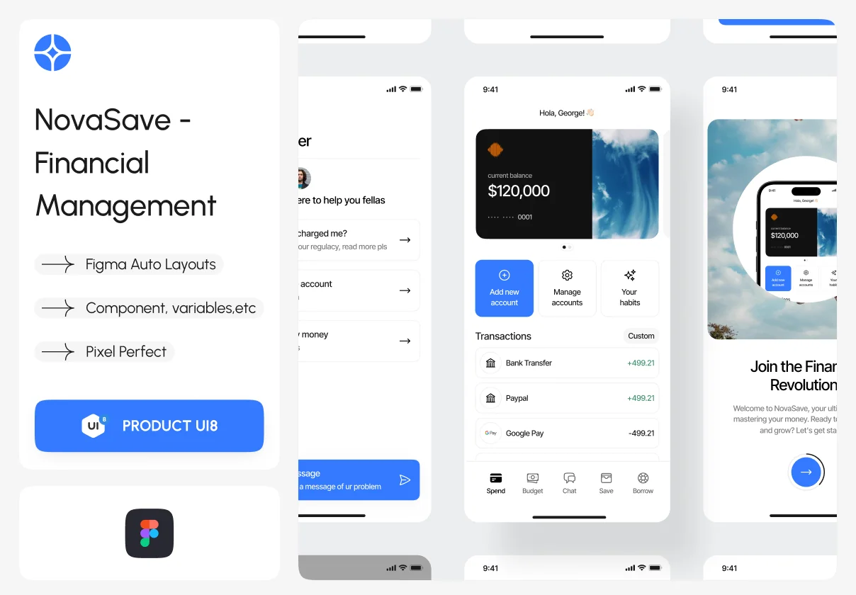 NovaSave: Financial Management App