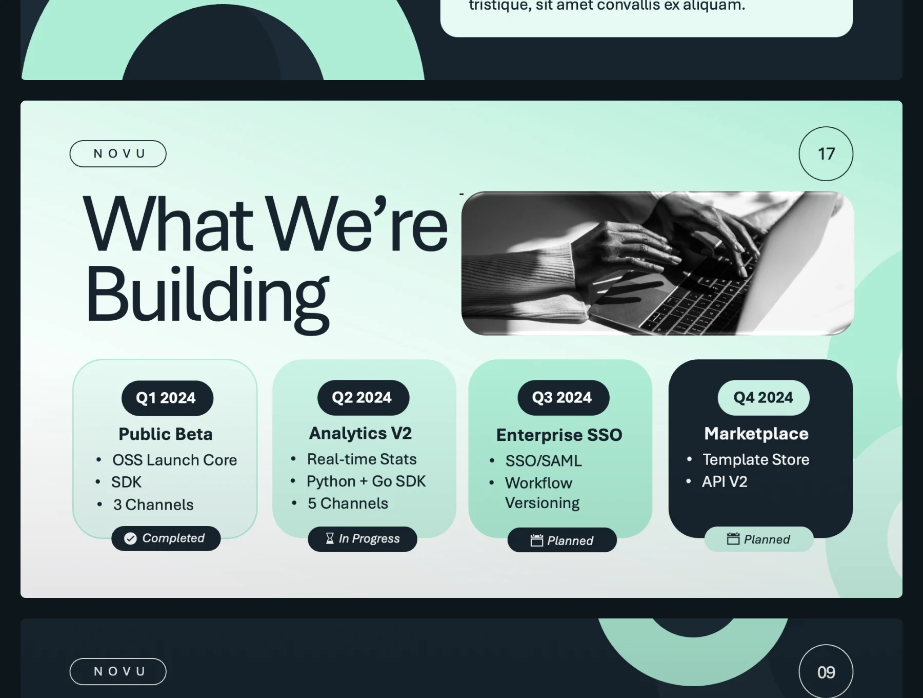 Novu - Creative Pitch Deck 4
