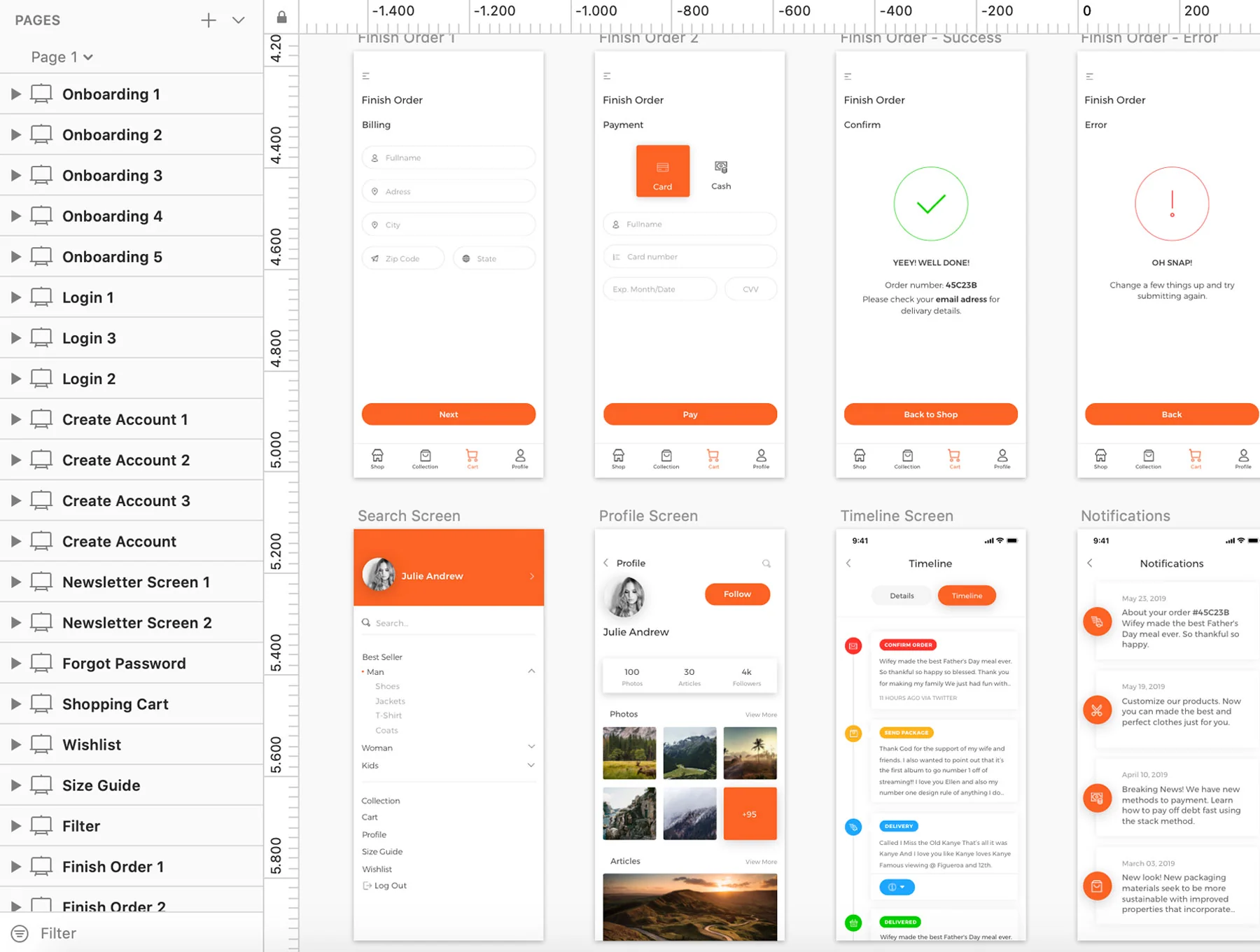 Now Mobile UI Kit 4