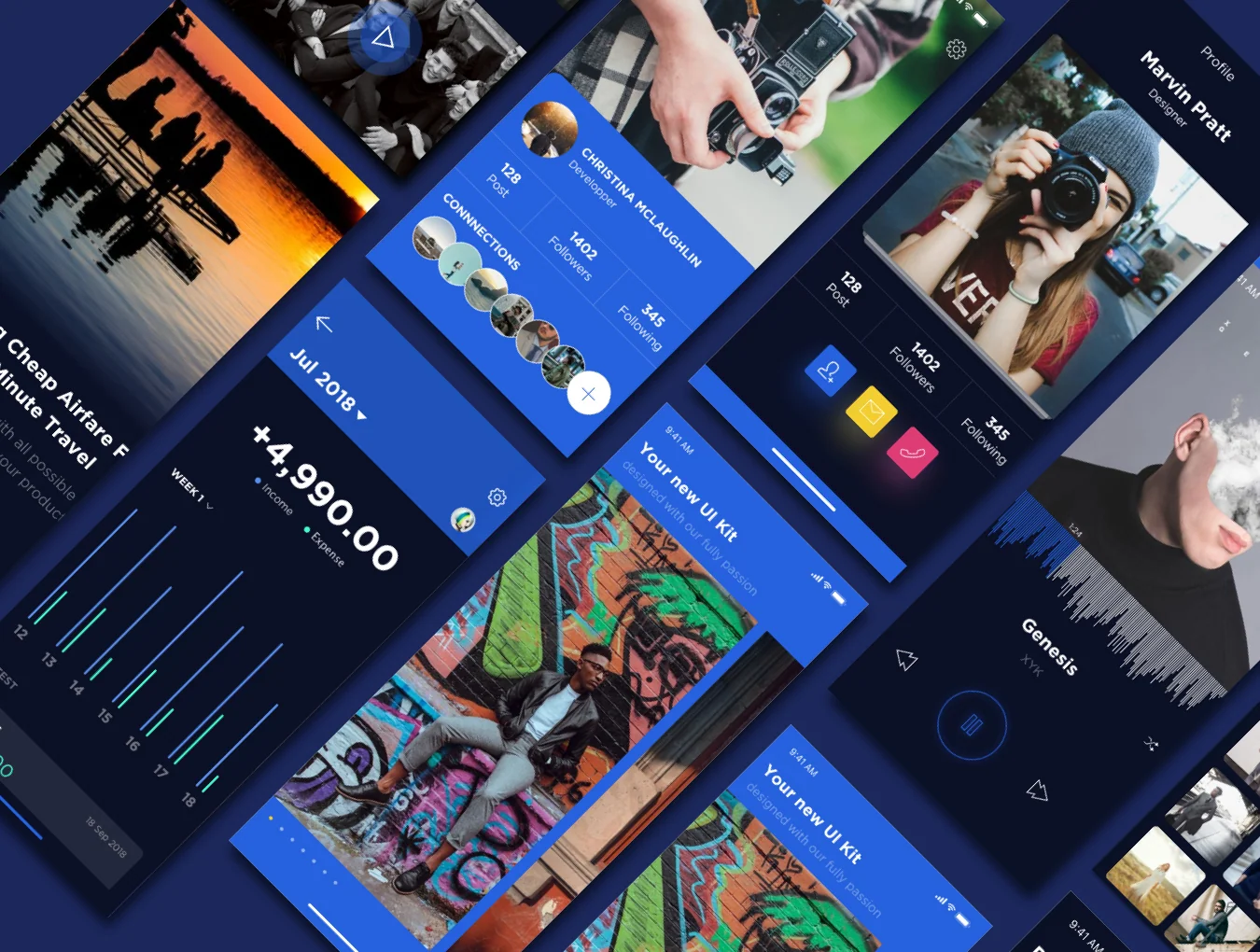 Noway Mobile App UI Kit 5