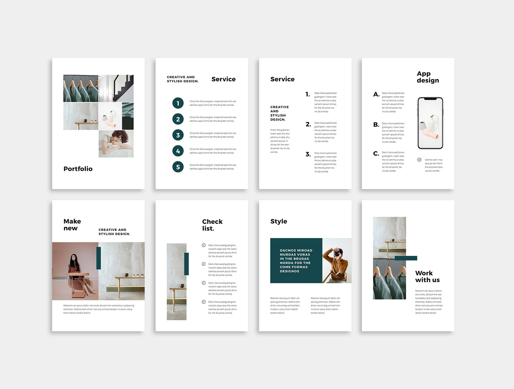 NOYA - Vertical Powerpoint Template 5