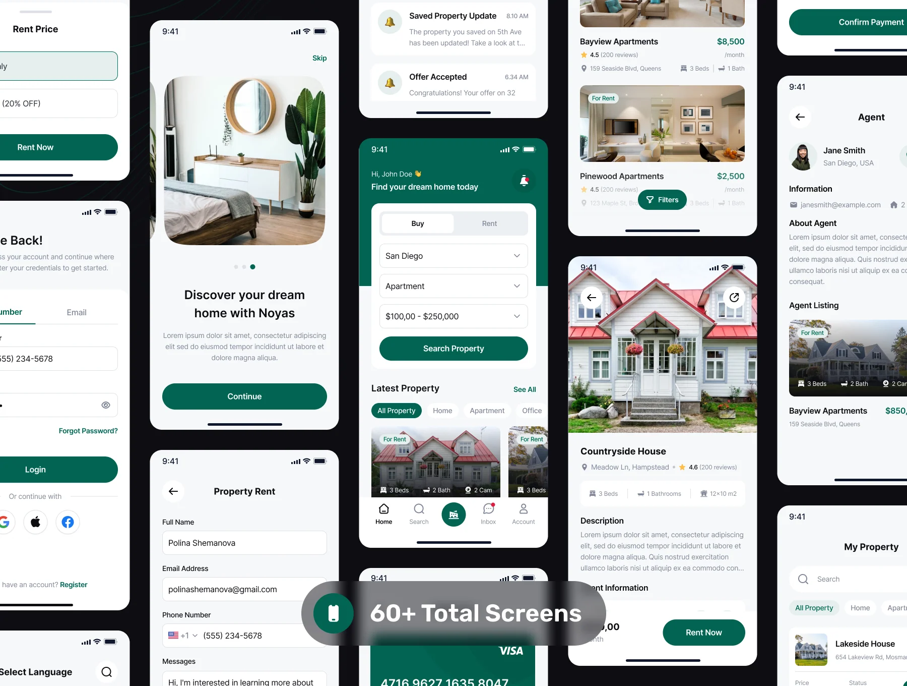 Noyas - Real Estate App UI Kit 5