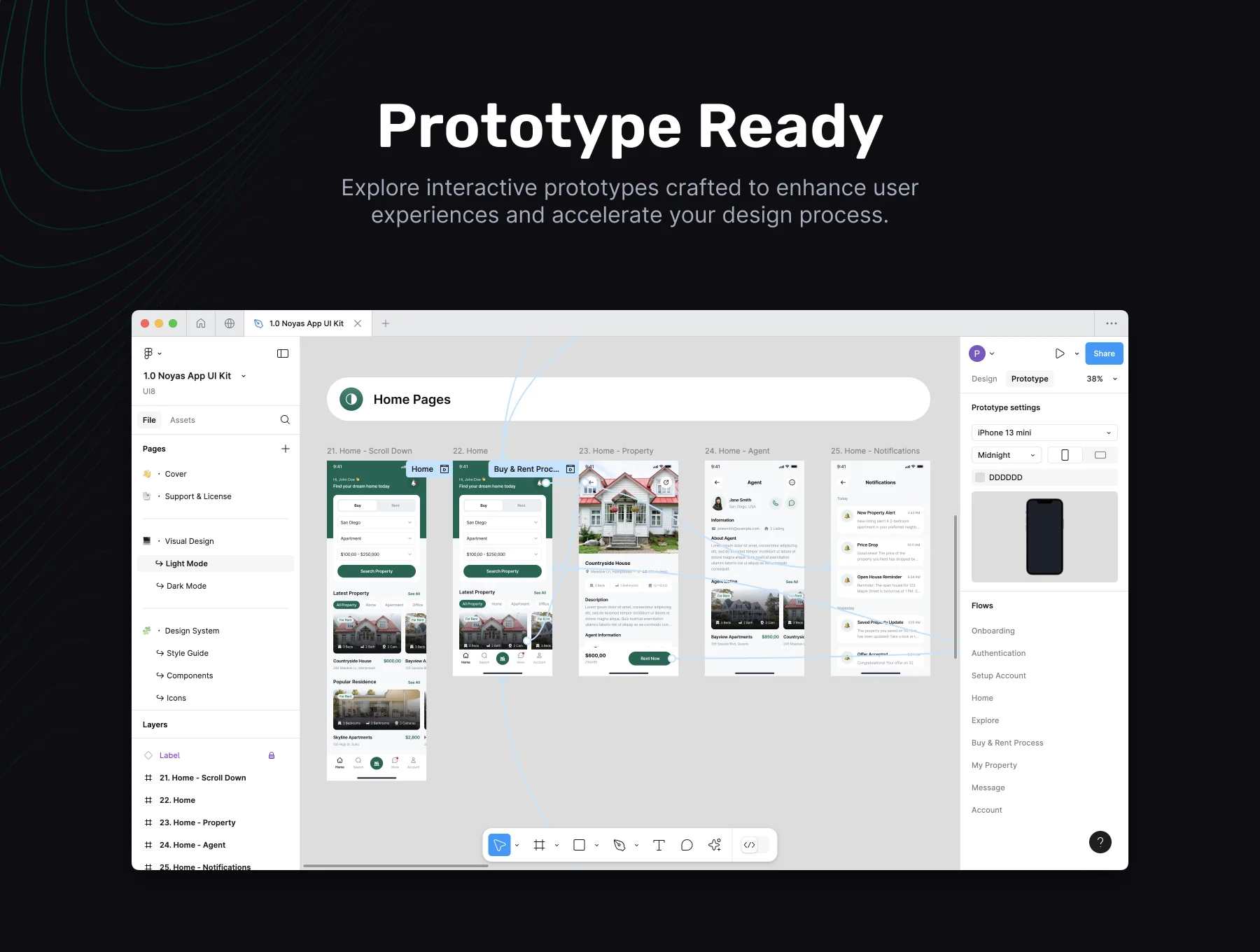 Noyas - Real Estate App UI Kit 7