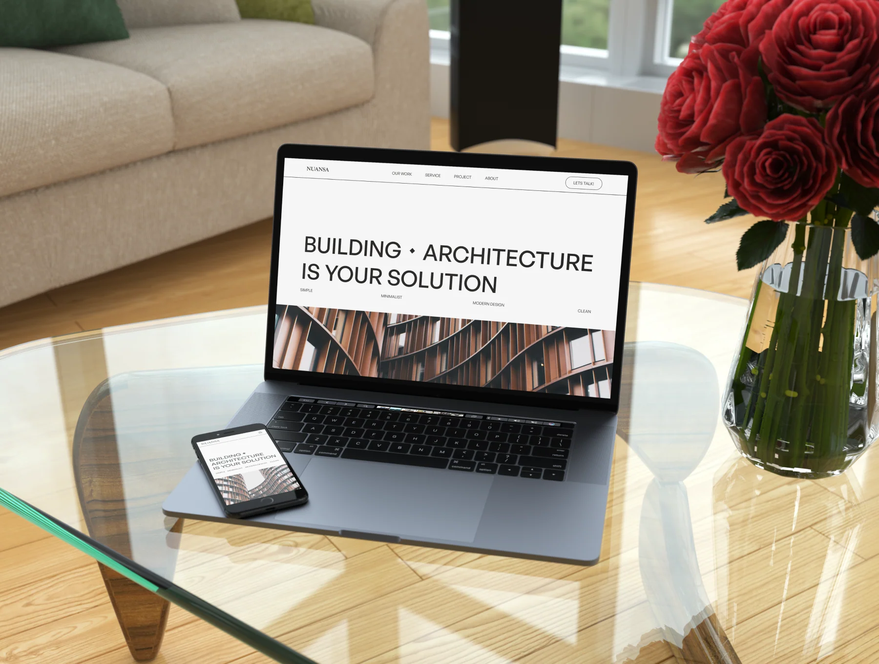 Nuansa - Architecture Website Template 5