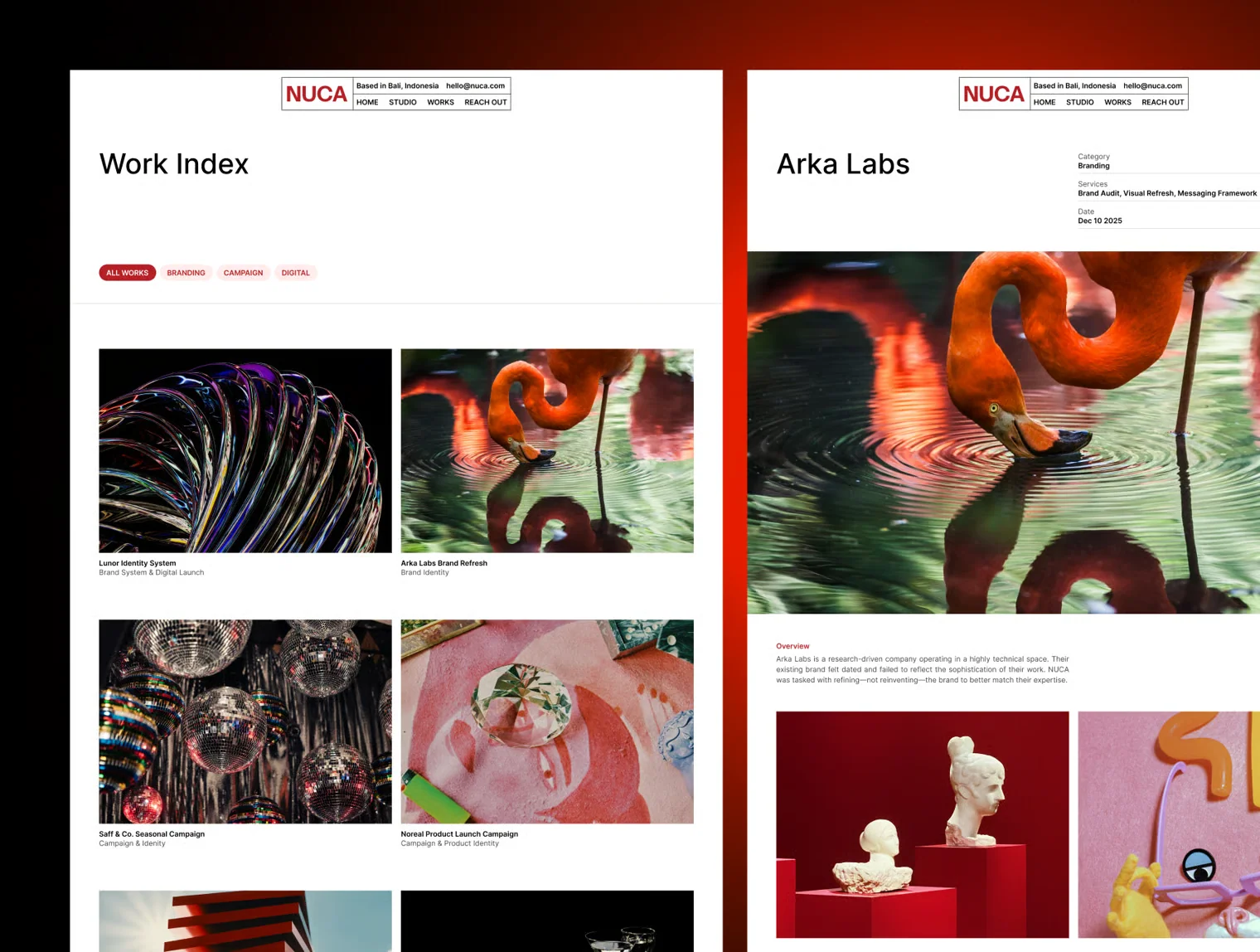 NUCA - Agency & Studio Framer Template 2