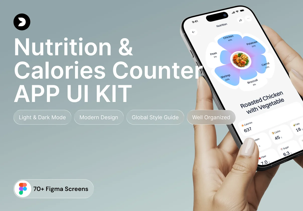 NucaAI – Nutrition & Calories App UI Kit