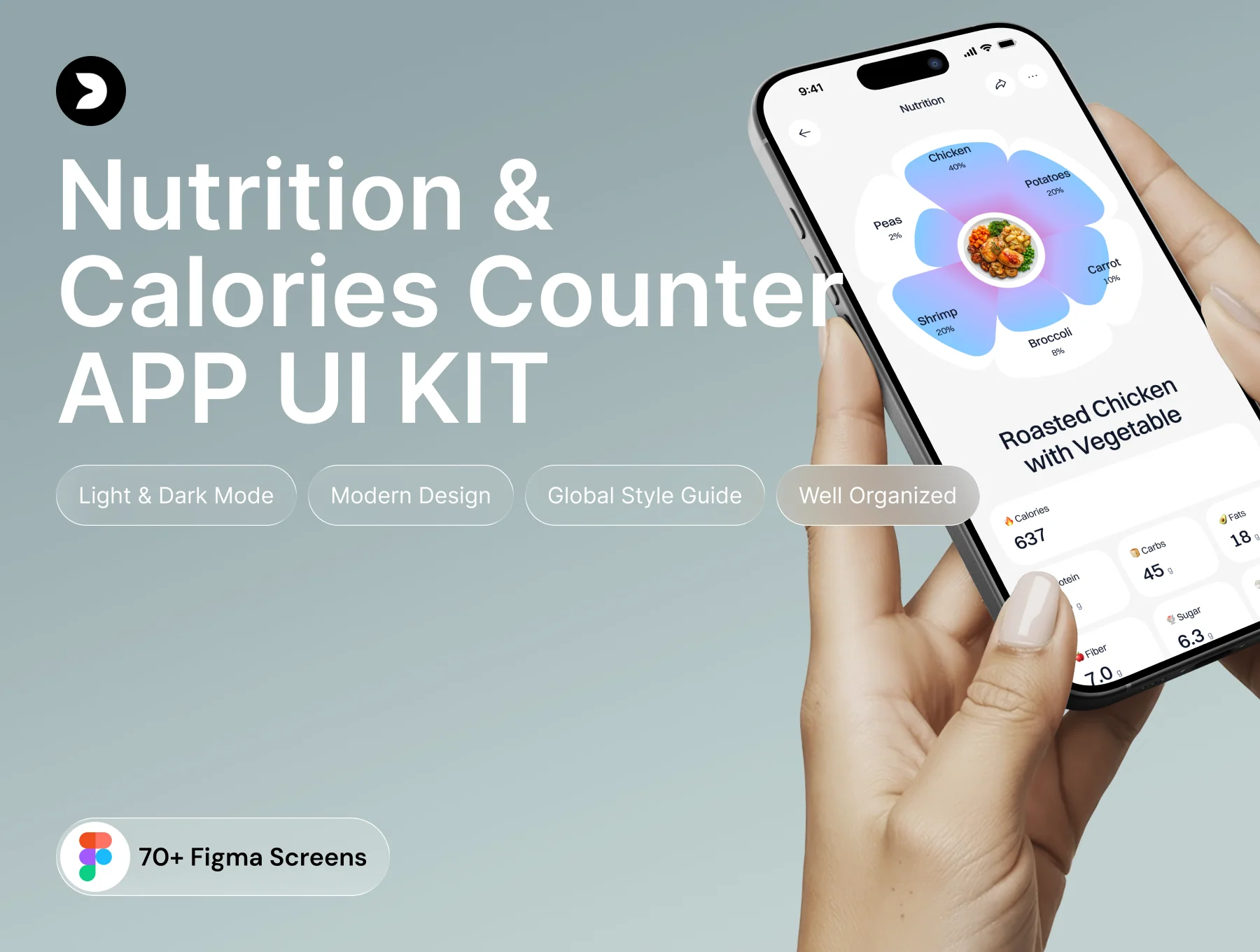 NucaAI – Nutrition & Calories App UI Kit