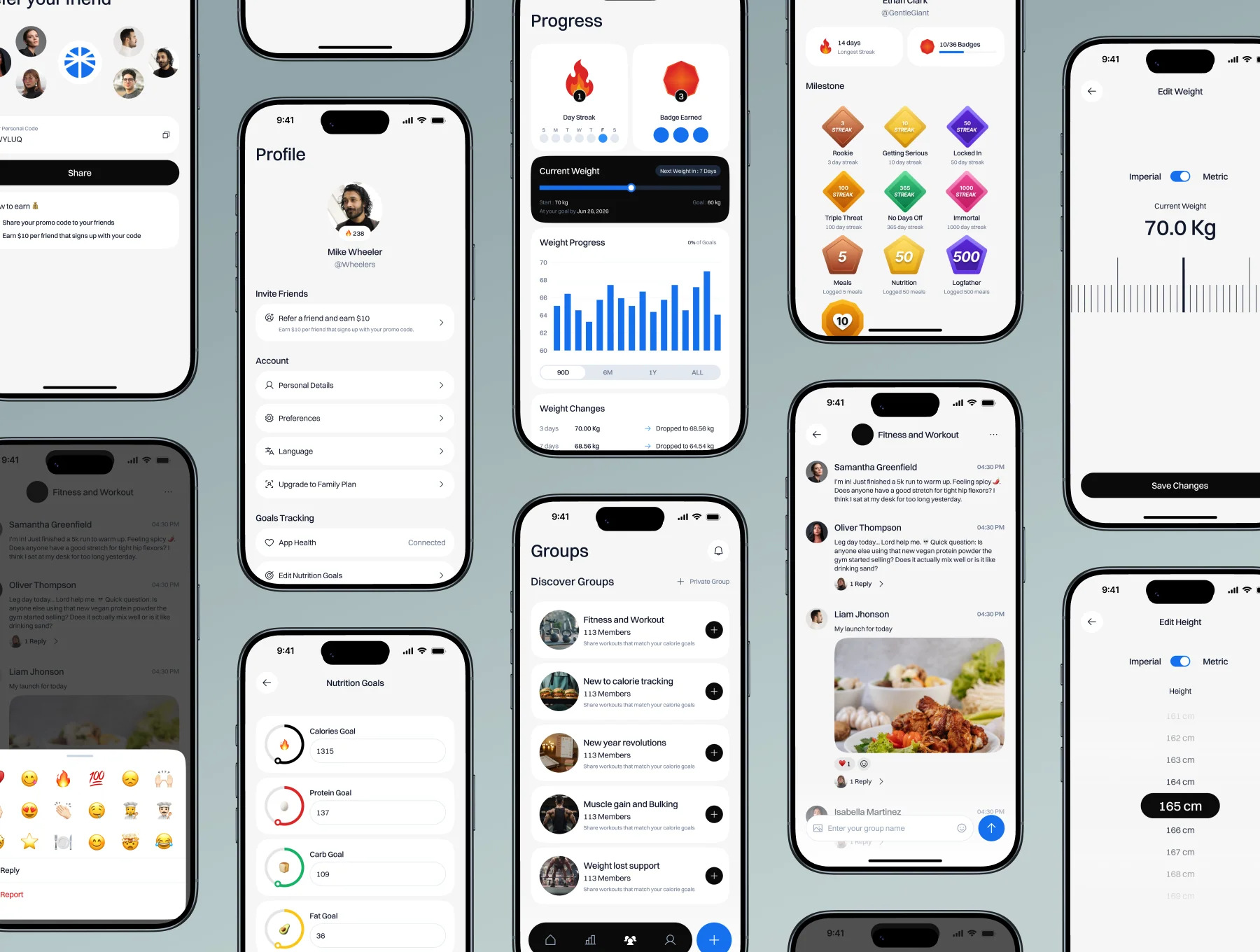 NucaAI – Nutrition & Calories App UI Kit 3