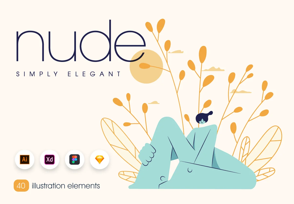 Nude illustrations