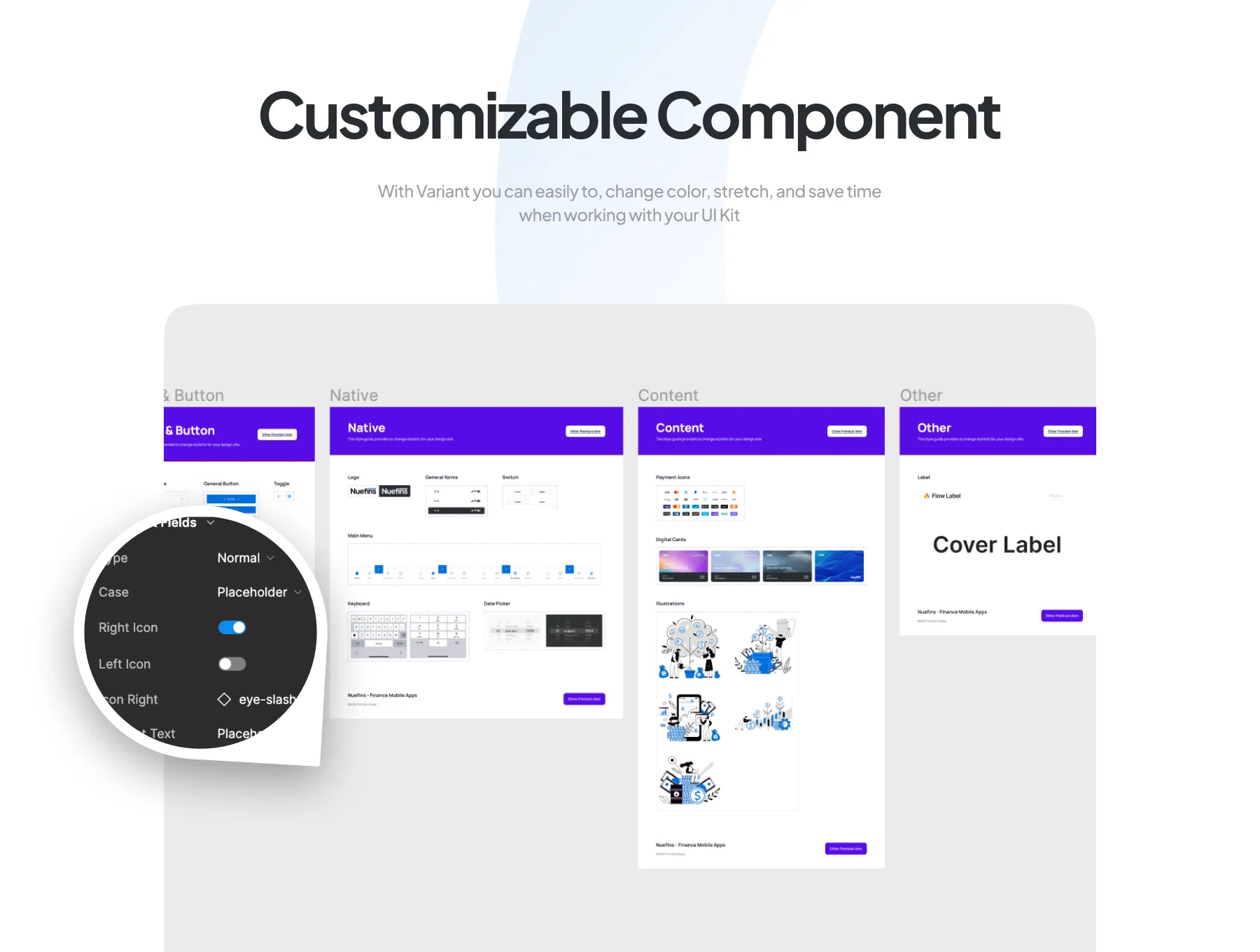 Nuefins - Finance Mobile App UI Kit 4