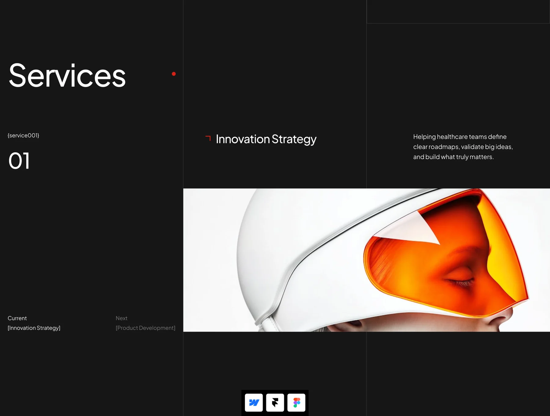 NueStudio - Framer, Webflow and Figma Template 3