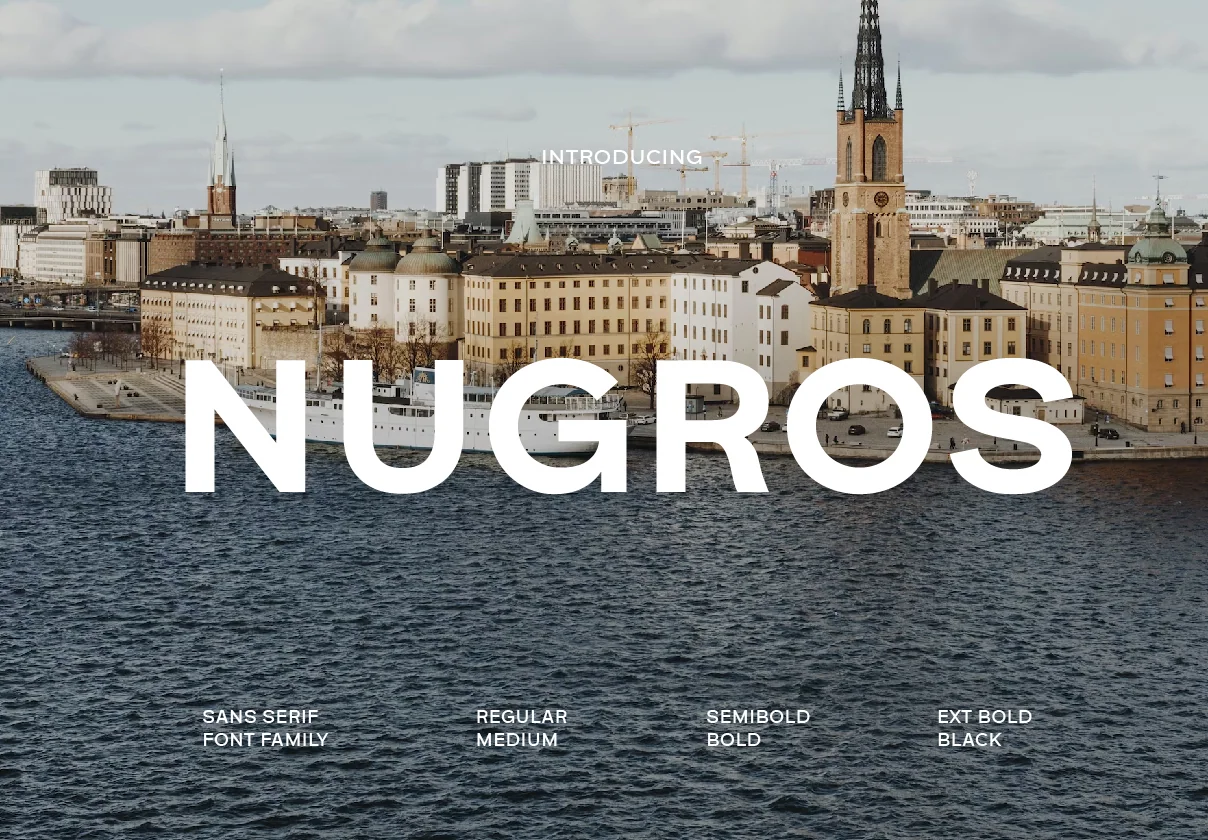 Nugros Sans Serif