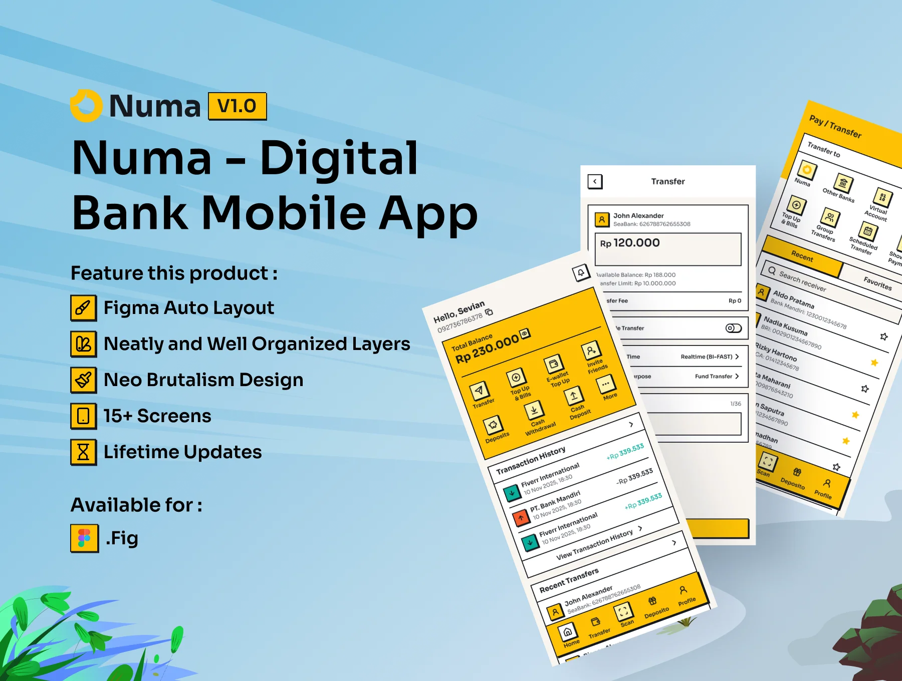 Numa - Digital bank Mobile App (v1.0)