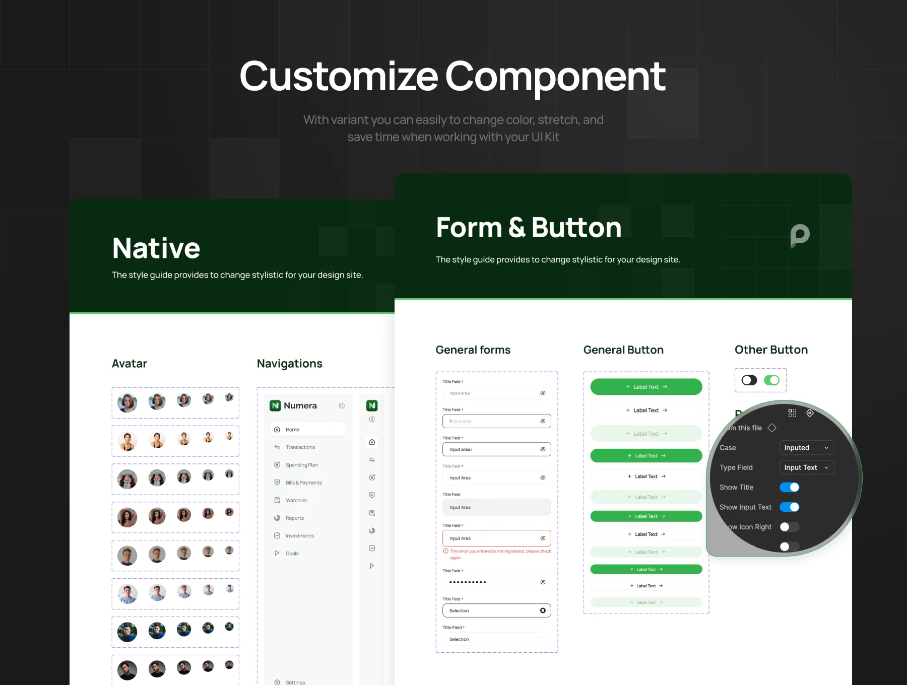 Numera - Finance Dashboard UI Kit 4