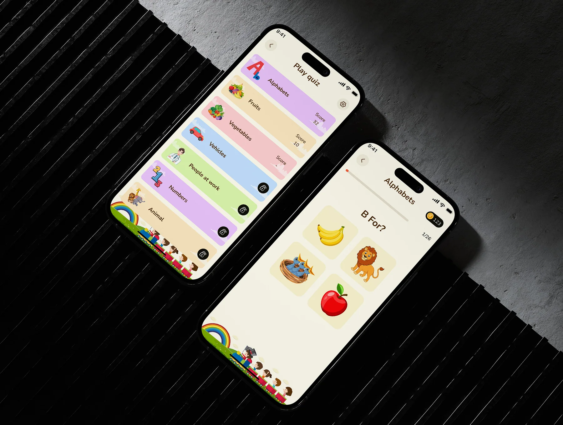 KidsPlayzone - Learning and Quiz App UI Kit 7