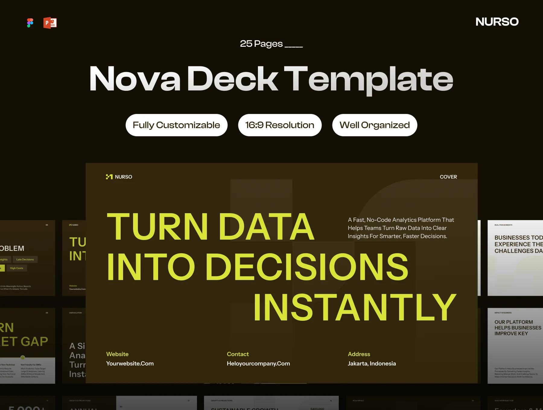 Nurso - PitchDeck Template