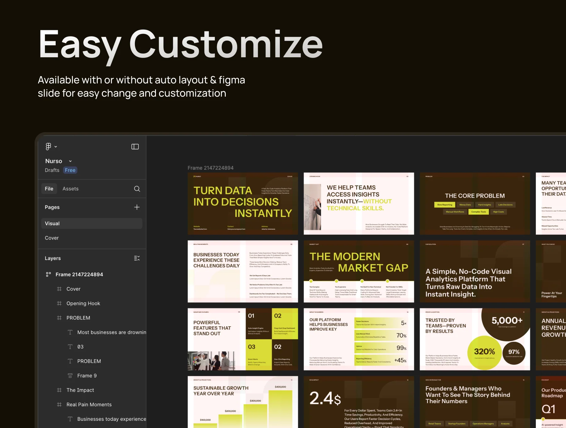 Nurso - PitchDeck Template 4