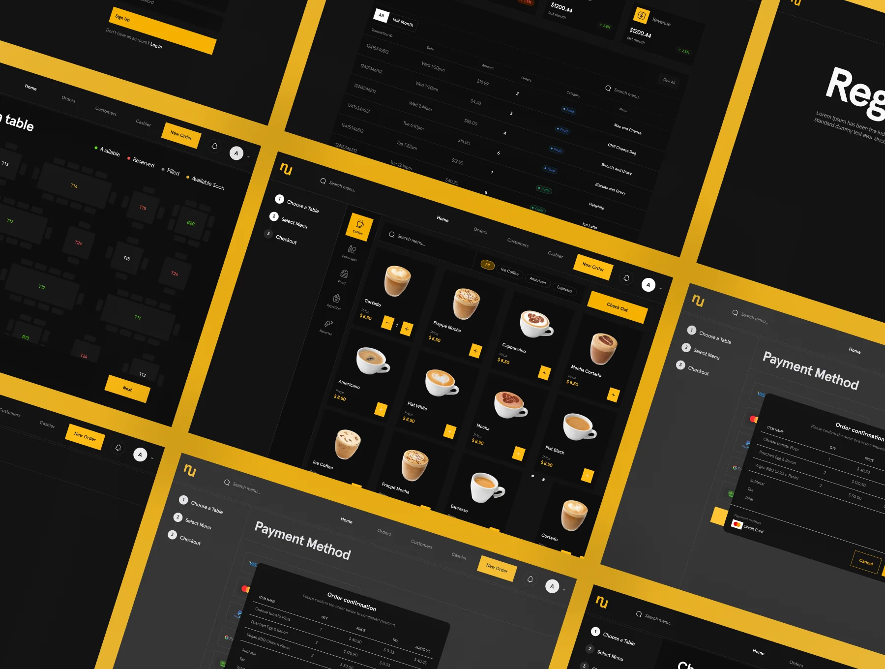 Nustly - Point of sales dashboard 2