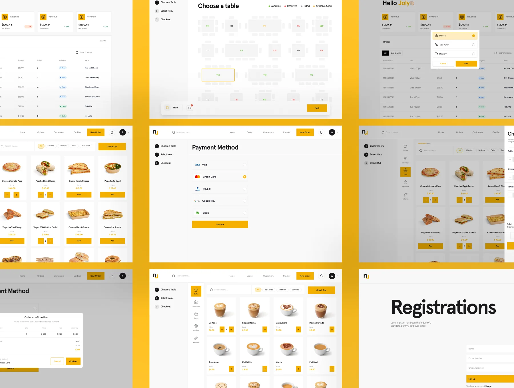 Nustly - Point of sales dashboard 3