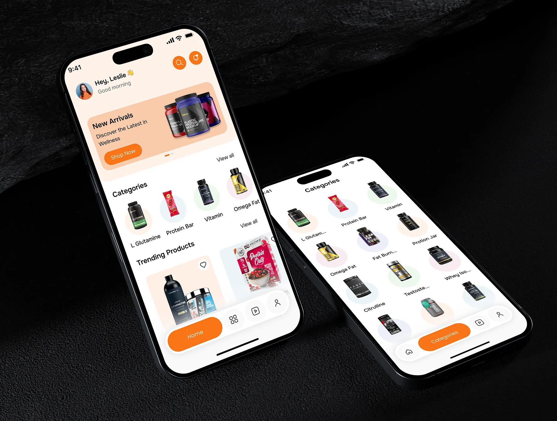 Nutrio - Health Supplements E-commerce App UI Kit 8