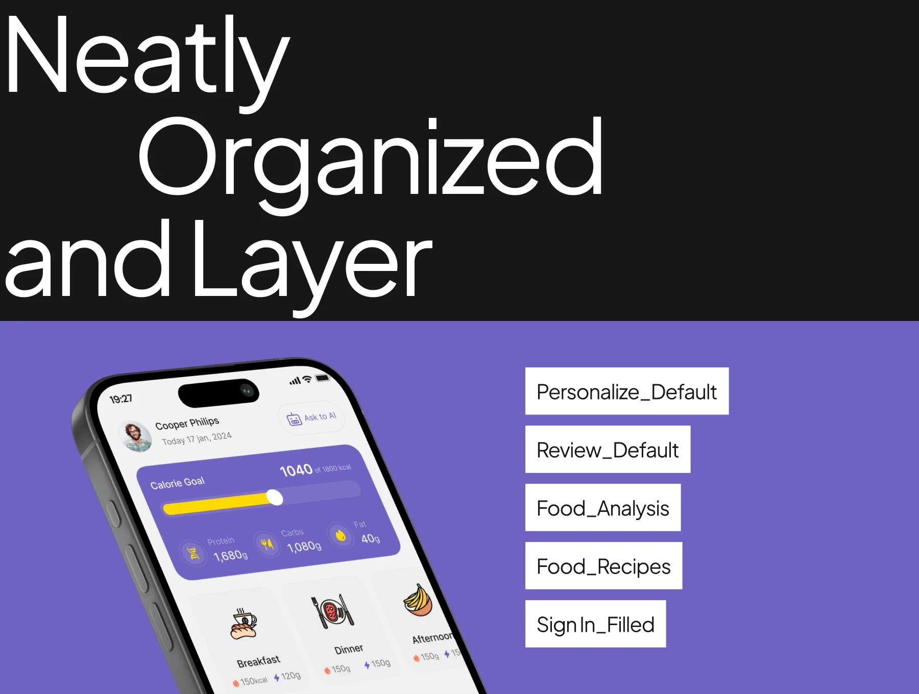 Nutrition AI App UI Kit 4