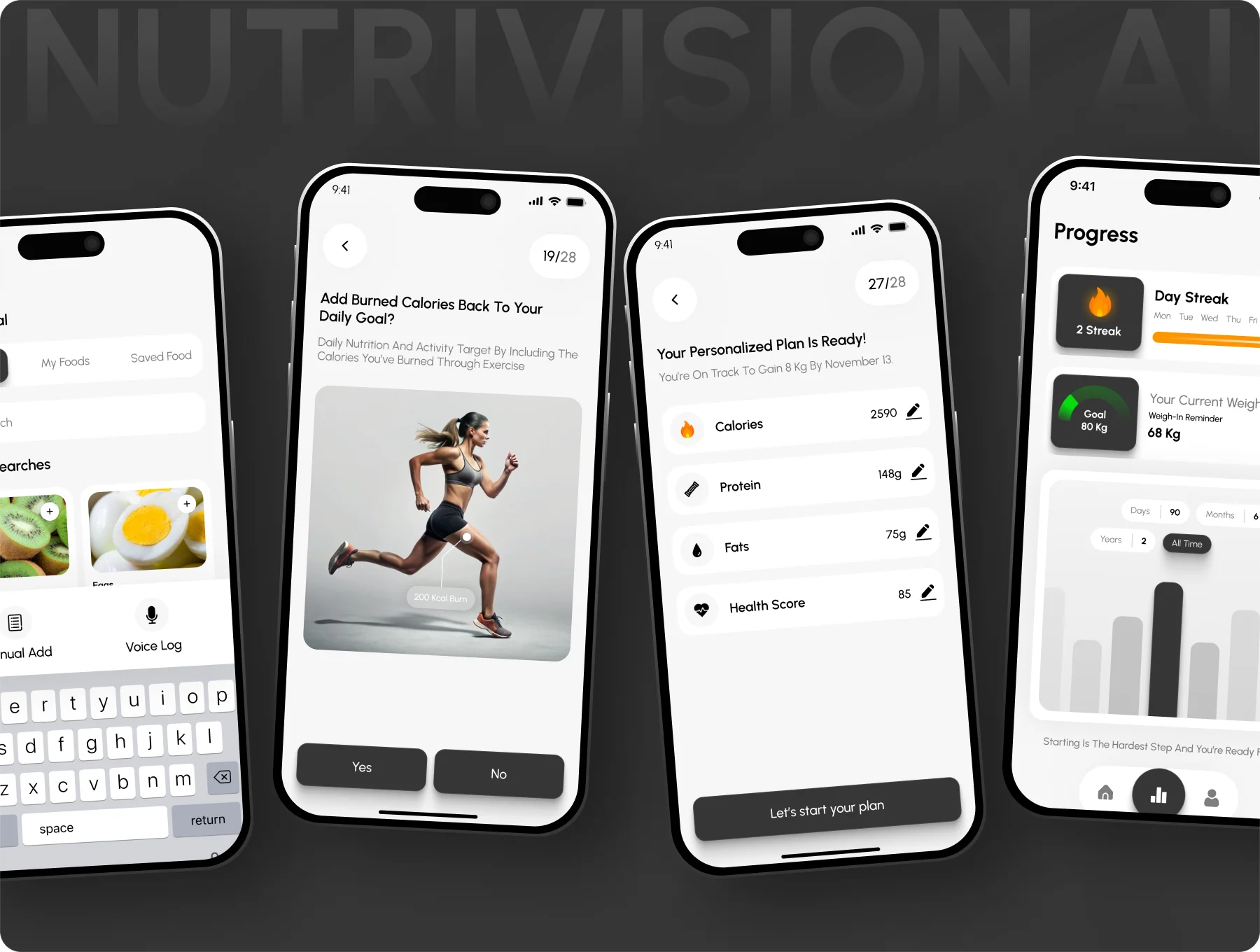NutriVision AI | Smart Calorie Tracker & Nutrition UI Kit 10