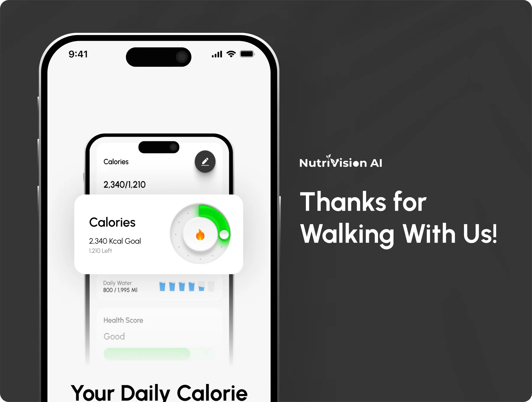 NutriVision AI | Smart Calorie Tracker & Nutrition UI Kit 12