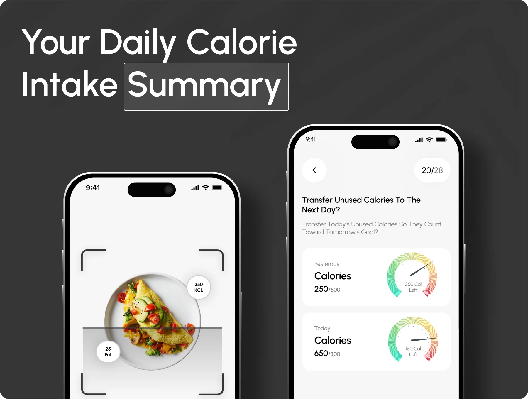 NutriVision AI | Smart Calorie Tracker & Nutrition UI Kit 5