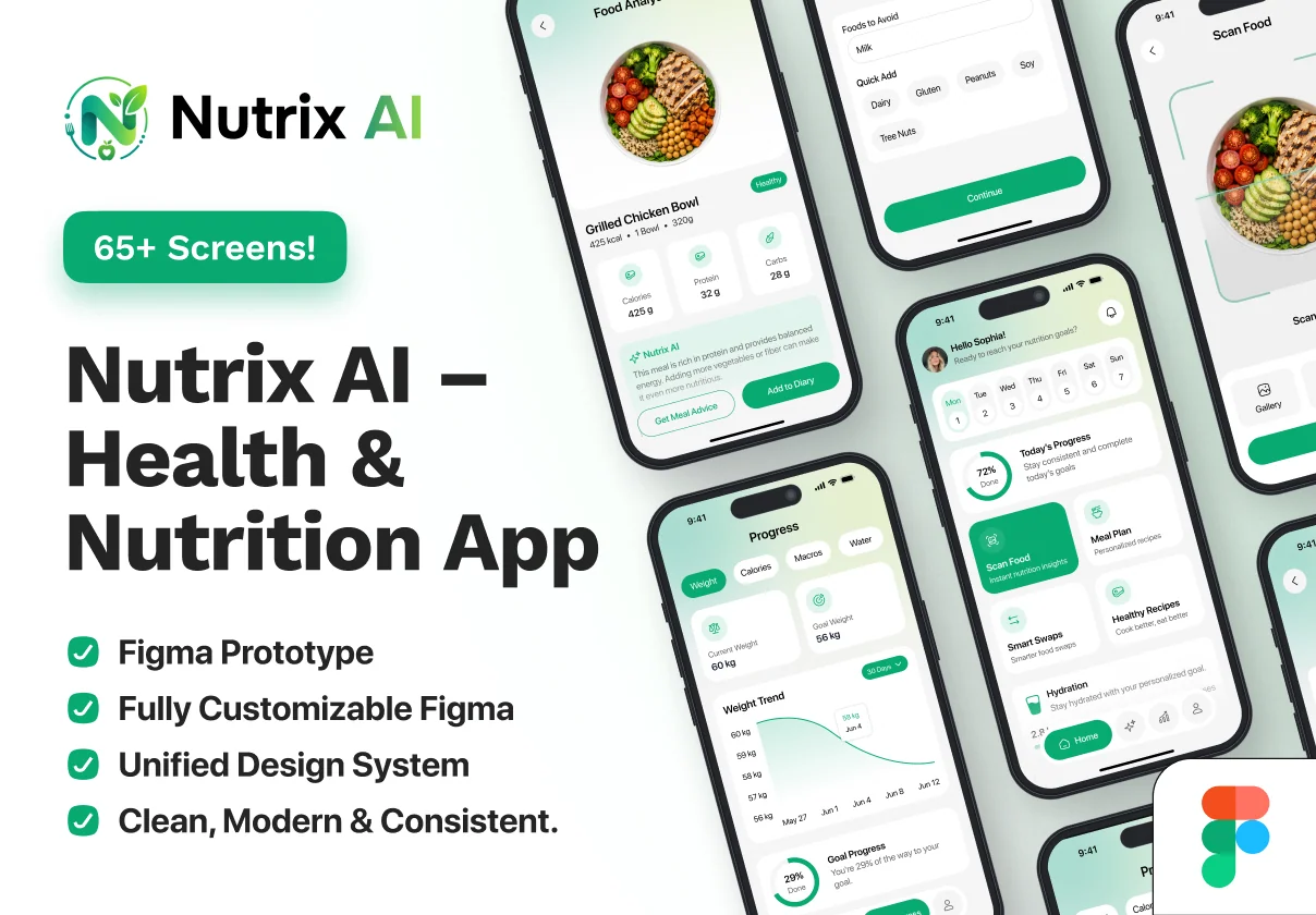Nutrix AI – Health & Nutrition App