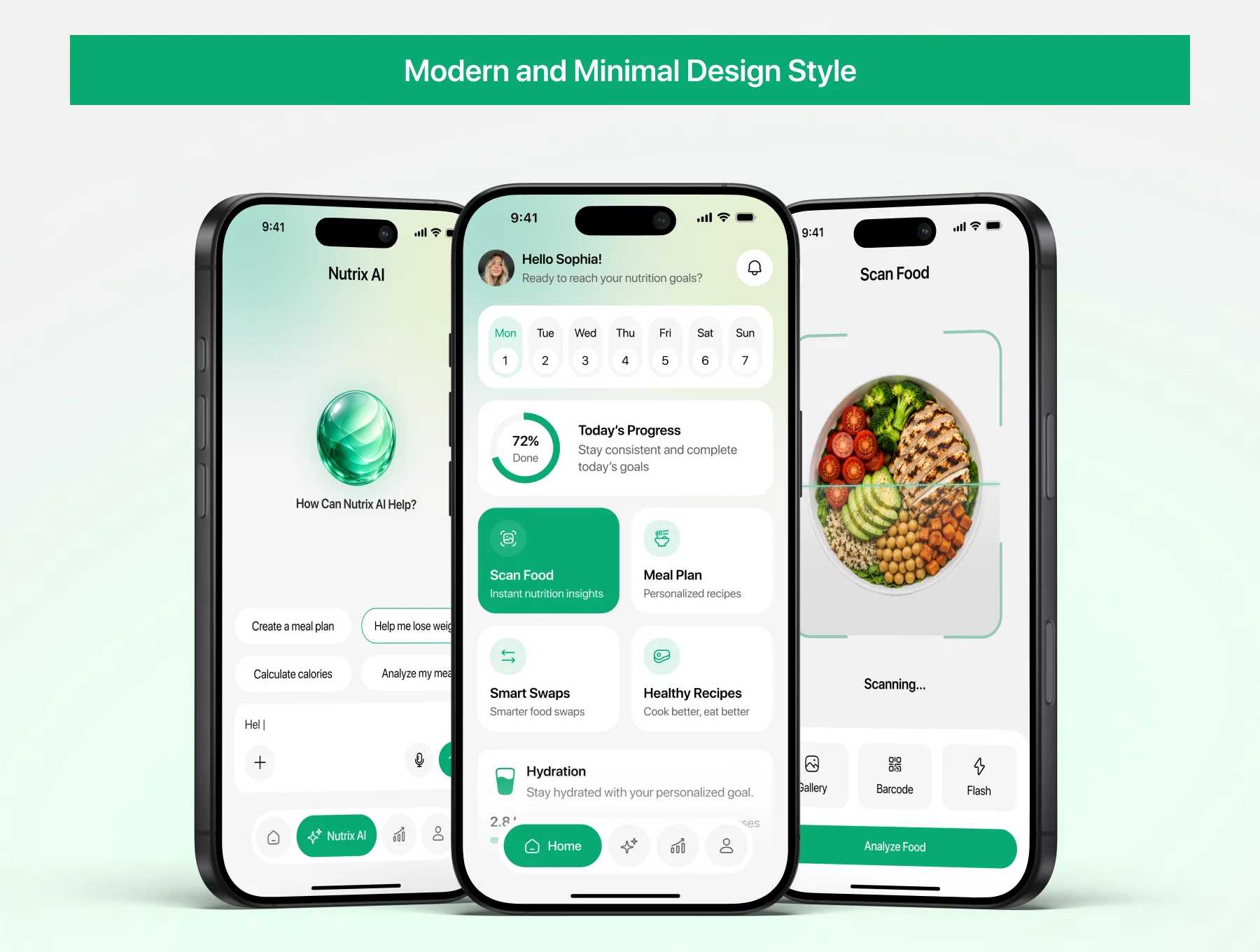 Nutrix AI – Health & Nutrition App 5