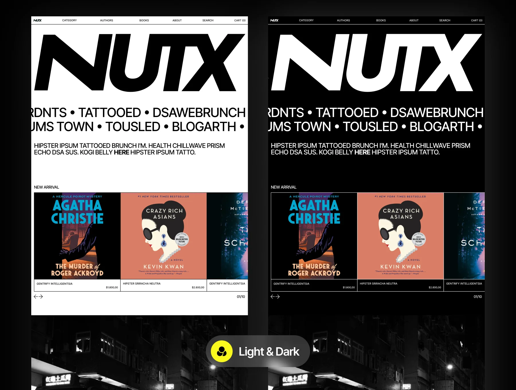 Nutx - Book Store Website 5